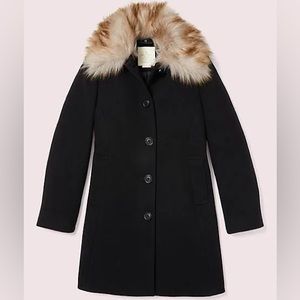Kate Spade Out West Wool Coat XL